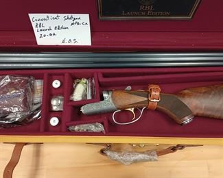 Connecticut shotgun R B L launch edition 20 gage new old stock  NICE!!!!!!!