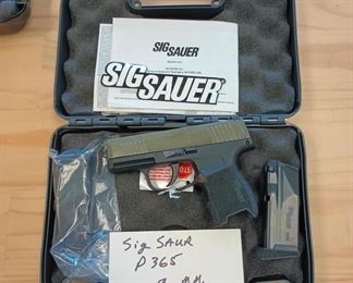 Sig Saur p365 9mm NEW