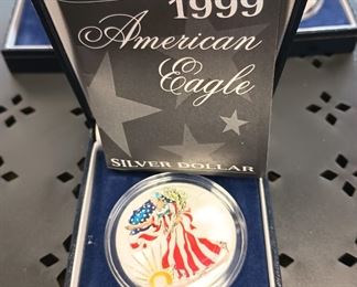 1999 American Eagle Silver Dollar