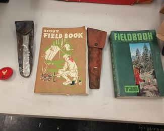 vintage Boy Scout books and others
