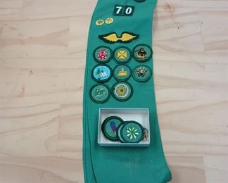  Girl Scout Badges & memorabilia