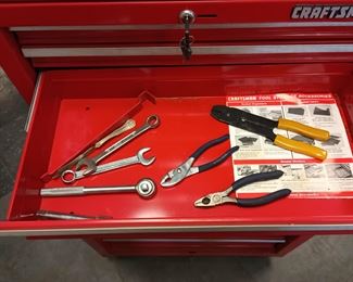 craftsman toolbox and contents