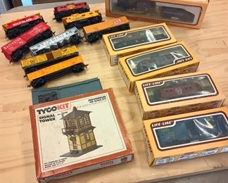tyco kit train set