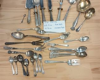 miscellaneous sterling silver lot