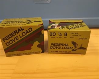 federal 12 guage dove load