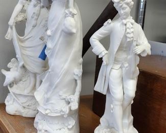 vintage porcelain figurines large