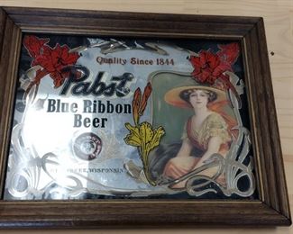 vintage paps blue ribbon advertisement