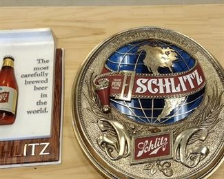 Vintage Schlitz Malt liquor advertising