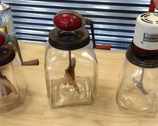 Vintage butter churns