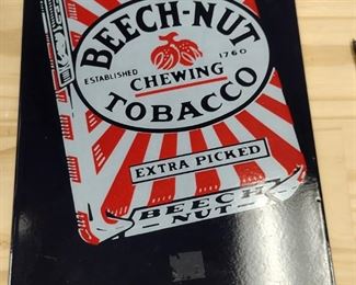 Andy Rooney porcelain sign