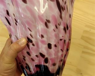 art glass vase
