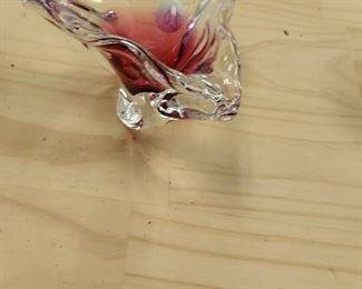 Cranberry art glass