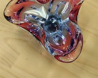 Cranberry art glass