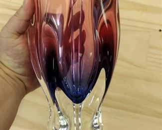 Cranberry art glass