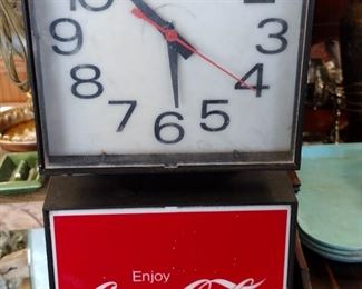 Vintage Coca Cola Clock