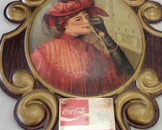 Original 1976 Coke calendar