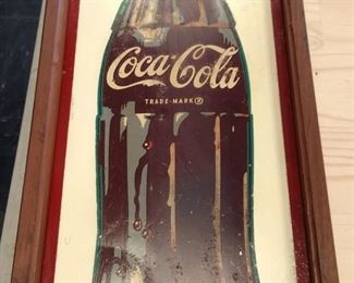 vintage Coca Cola sign