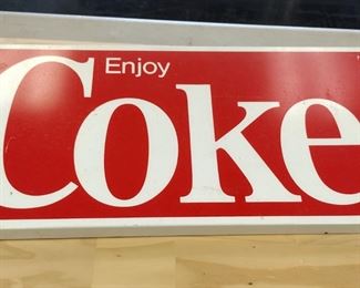 vintage Coke sign