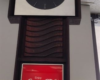 vintage Coca Cola Clock