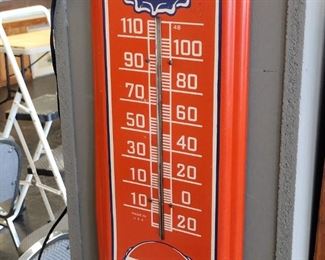 vintage Pepsi Cola thermometer