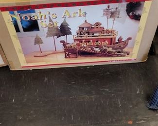 Large Noah's Ark Christmas ornament