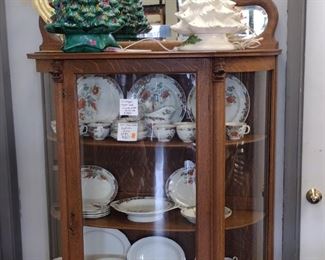 vintage China Cabinet and China