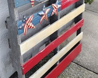 american flag palette