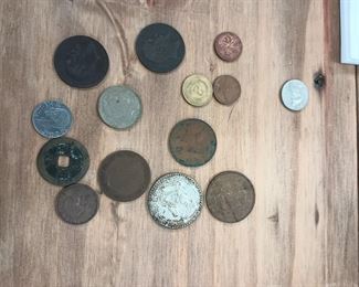 miscellaneous foreign coins