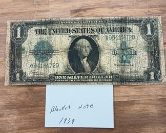 Nineteen thirty nine blanket note