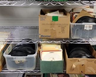 Record collection 45 and lps