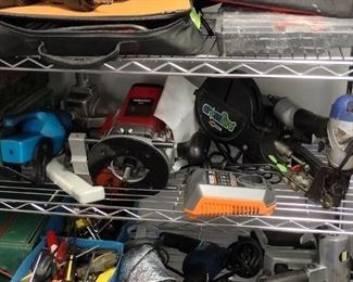 plunge router and other tools