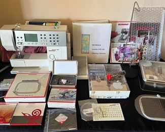 Bernina Aurora 440 quilting machine with loads of accessories - sold together