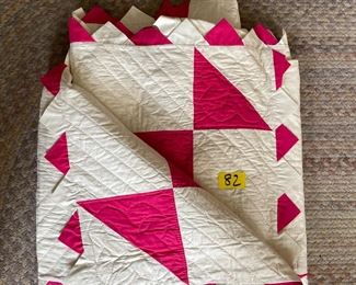 Vintage Handmade Quilt 