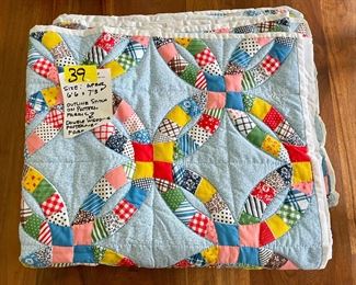 Vintage Handmade Quilt 