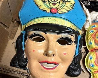 Vintage Halloween Masks