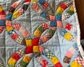 Vintage Handmade Quilt 