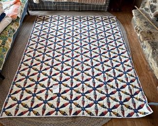 Vintage Handmade Quilt 