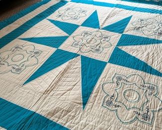 Vintage Handmade Quilt 