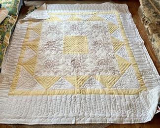 Vintage Handmade Quilt 
