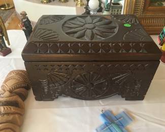 A lovely New Mexican miniature chest