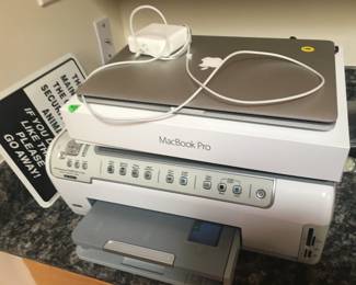 Macbook pro and printer