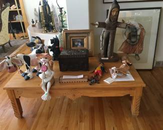 Handmade coffee table