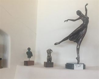 A sampling of the sculpture