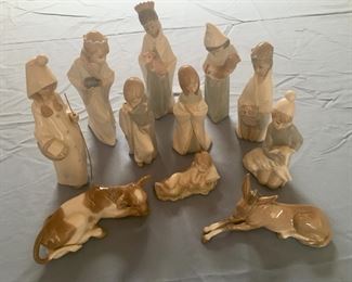 Lladro nativity scene