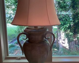 Urn Table Lamp 35"H