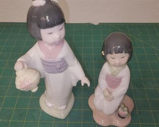 IR9133 Daisa Golden Memories Oriental Woman Young Lady Porcelain Made in Spain