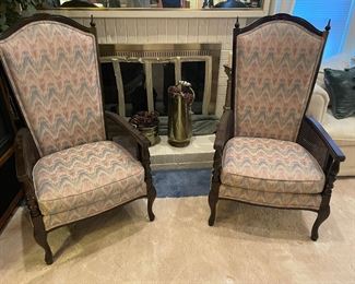Statement making accent chairs 
