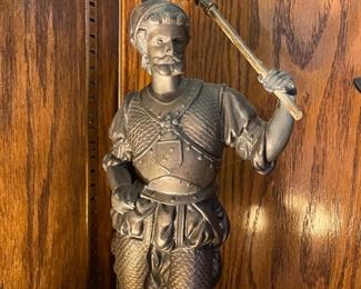 Vintage metal sculptures 