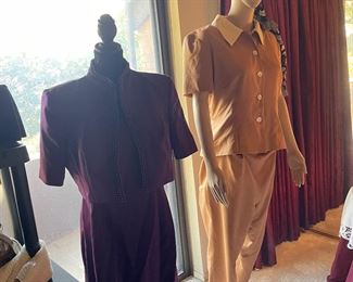 100% silk vintage clothing