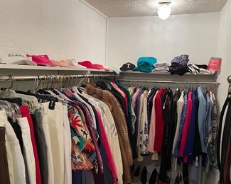Women’s clothing size 4-12  and shoes size 6 1/2 - 7 